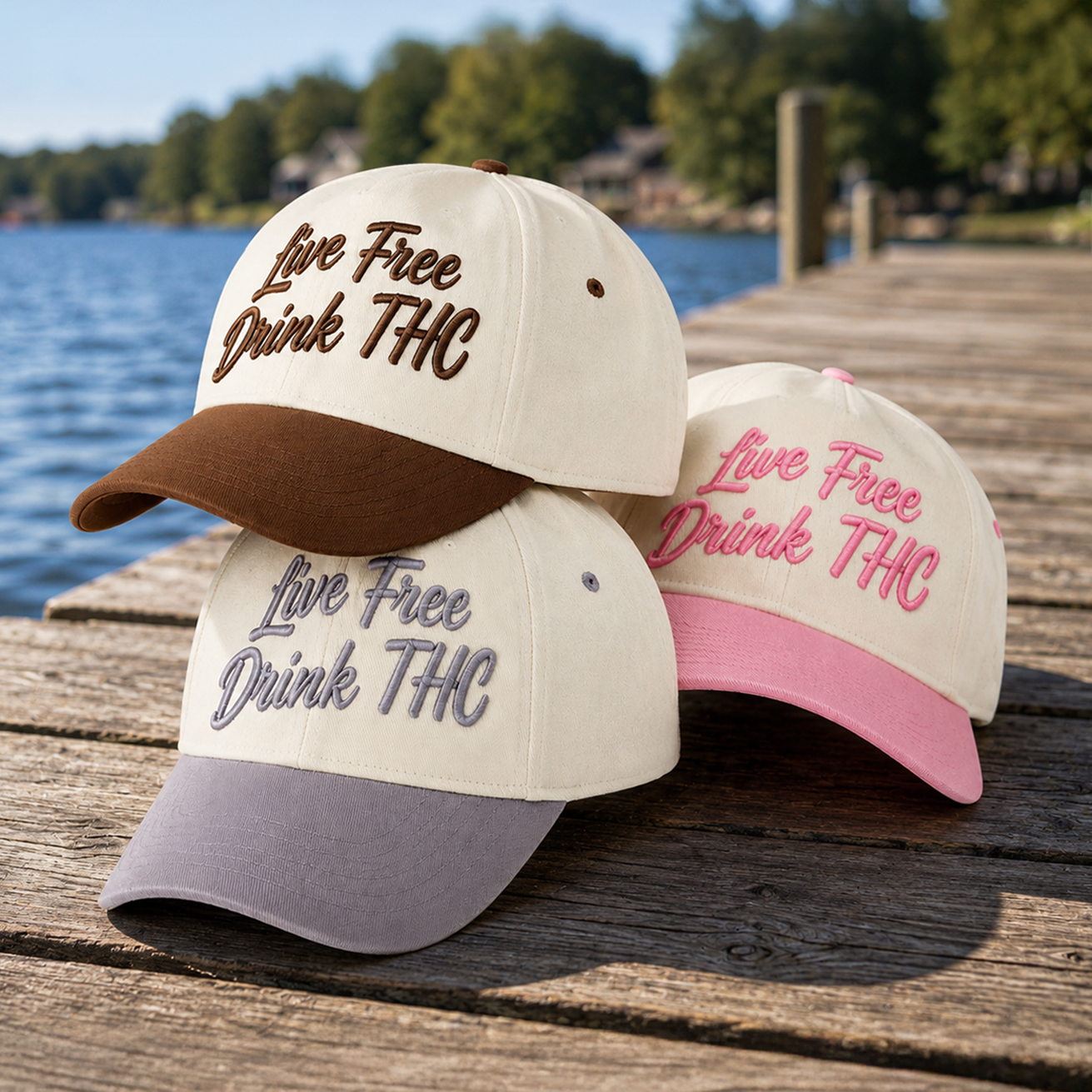 America250 THC Bundle: 3 Bottles + Free Hat & Free Shipping