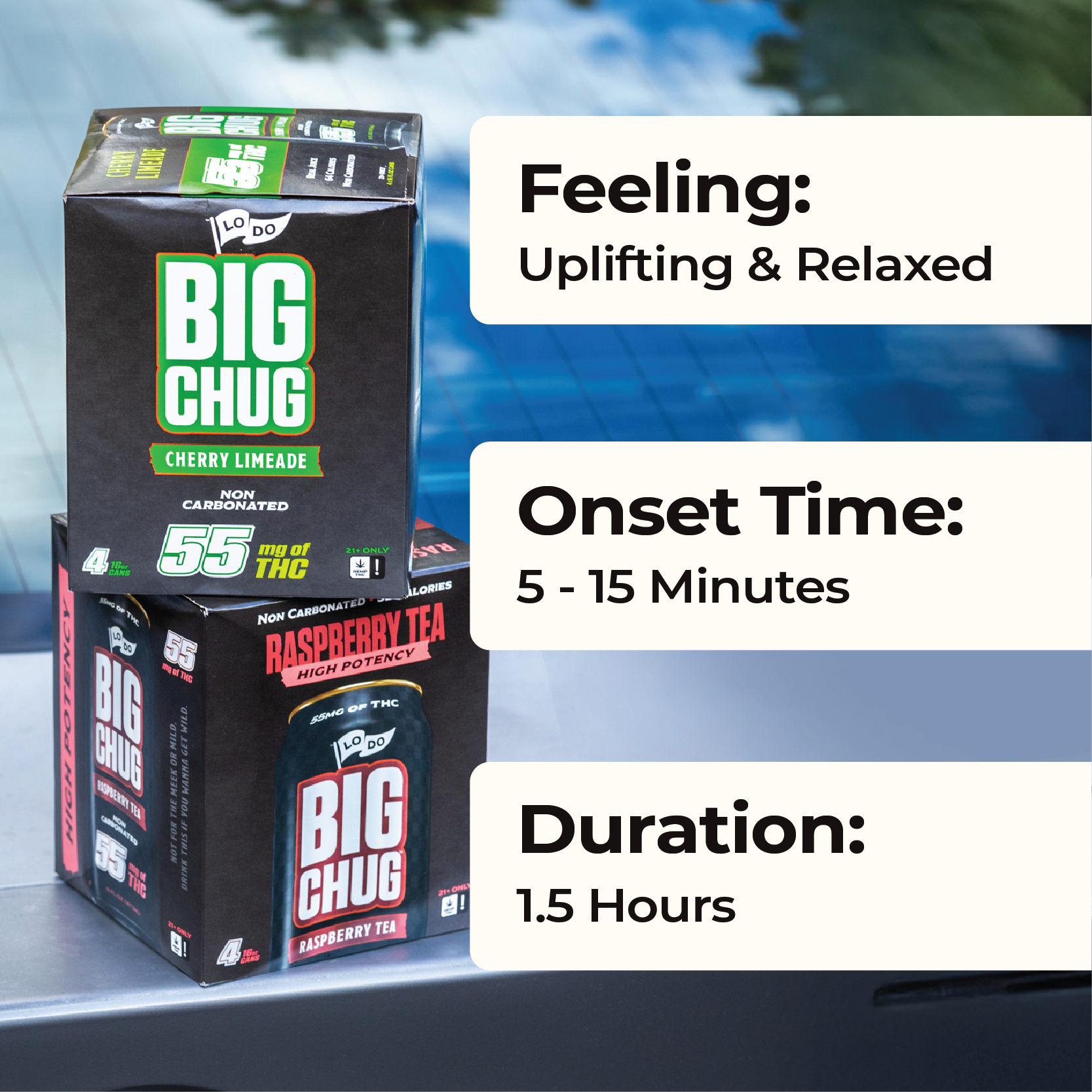 High Dose THC Cans (4 Pack)