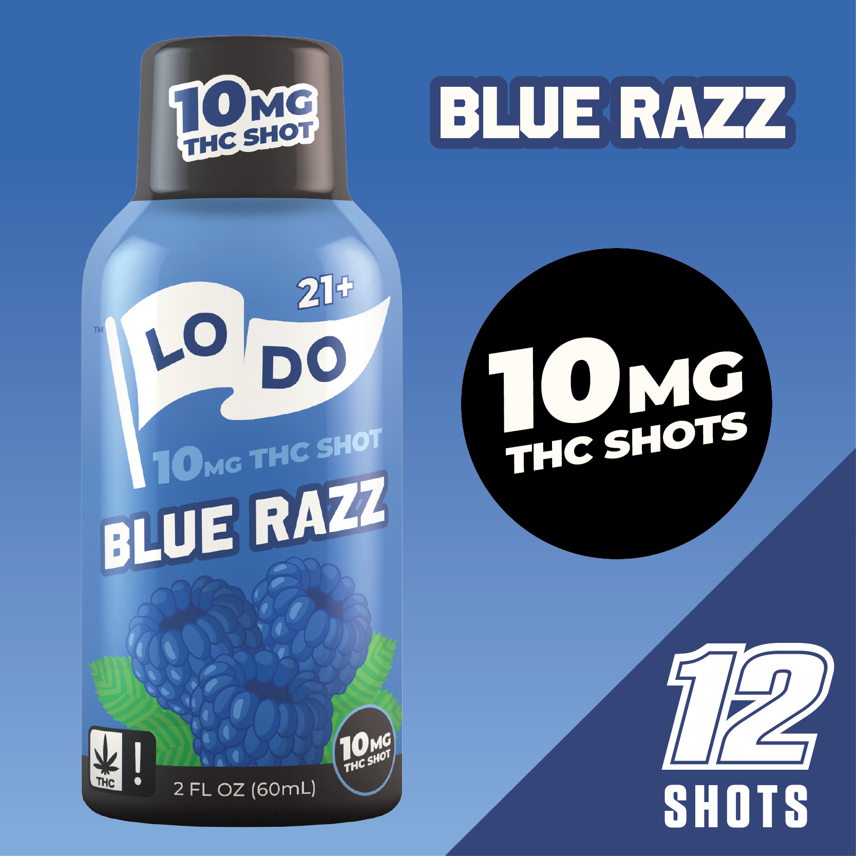 10mg THC Shots (12 Pack)