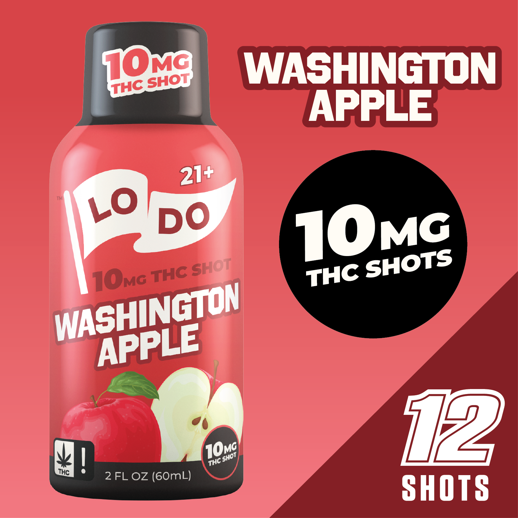 10mg THC Shots (12 Pack)