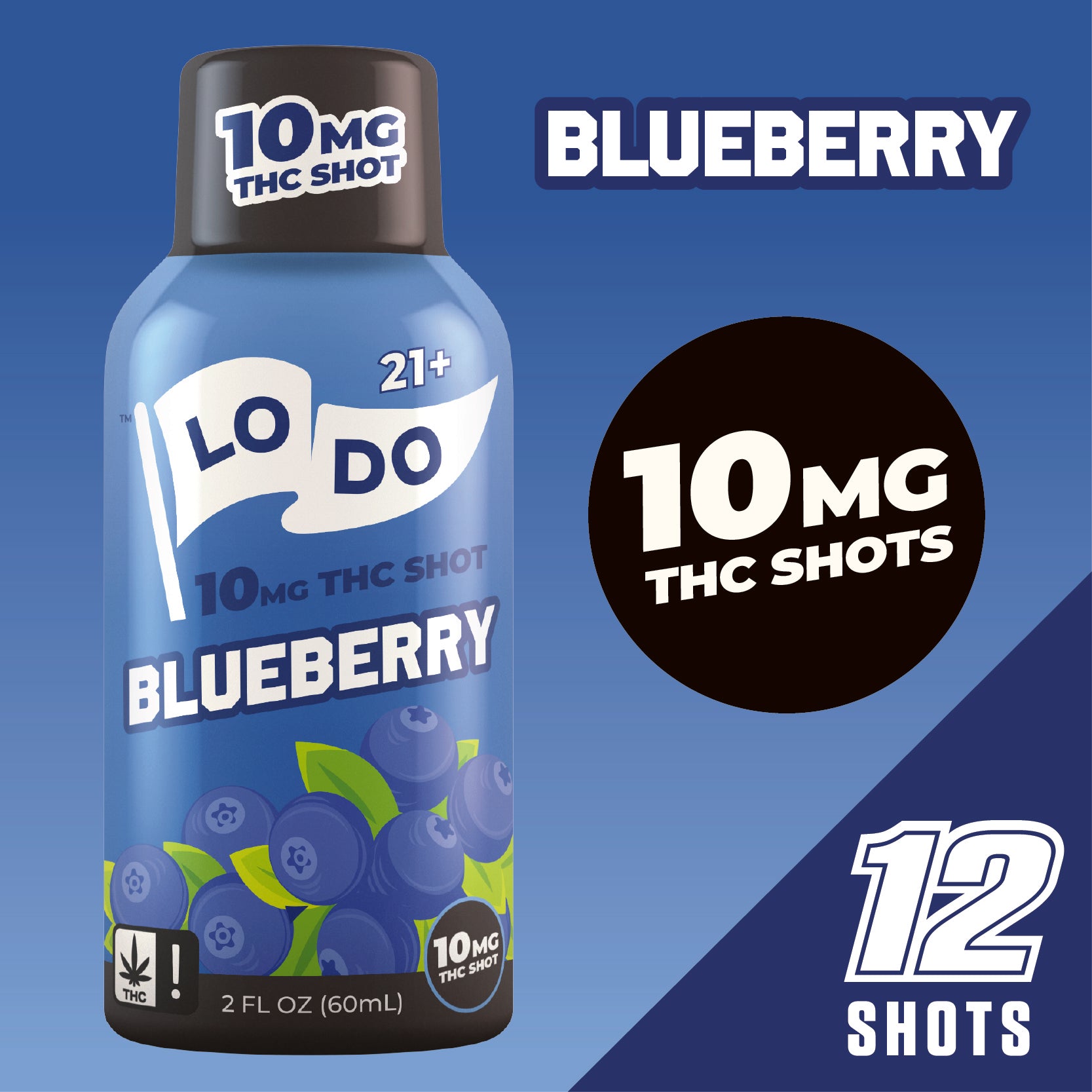 10mg THC Shots (12 Pack)