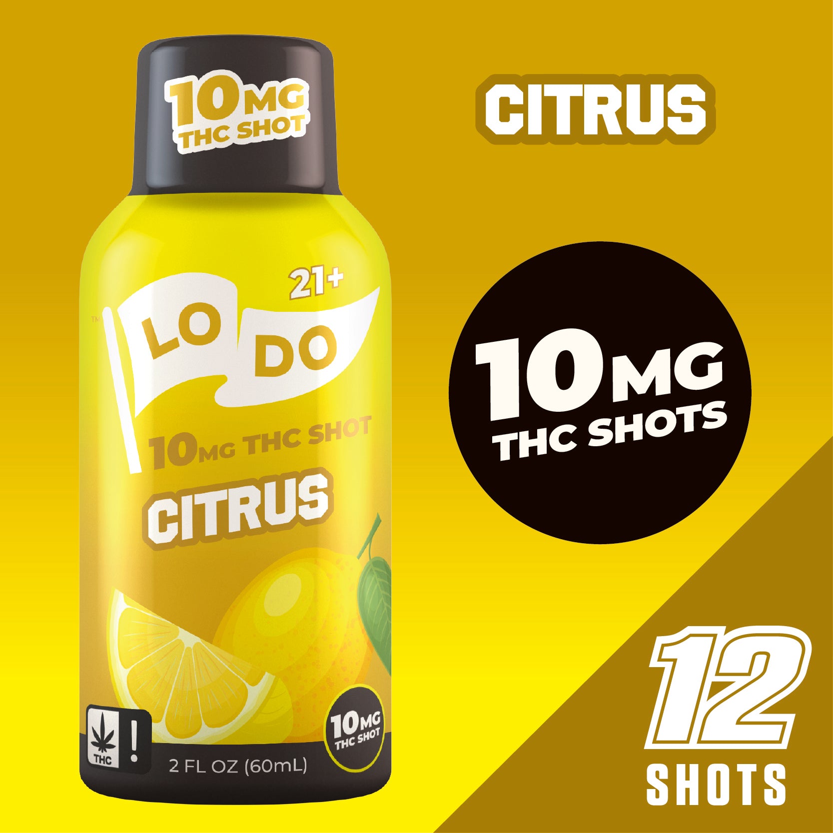 10mg THC Shots (12 Pack)
