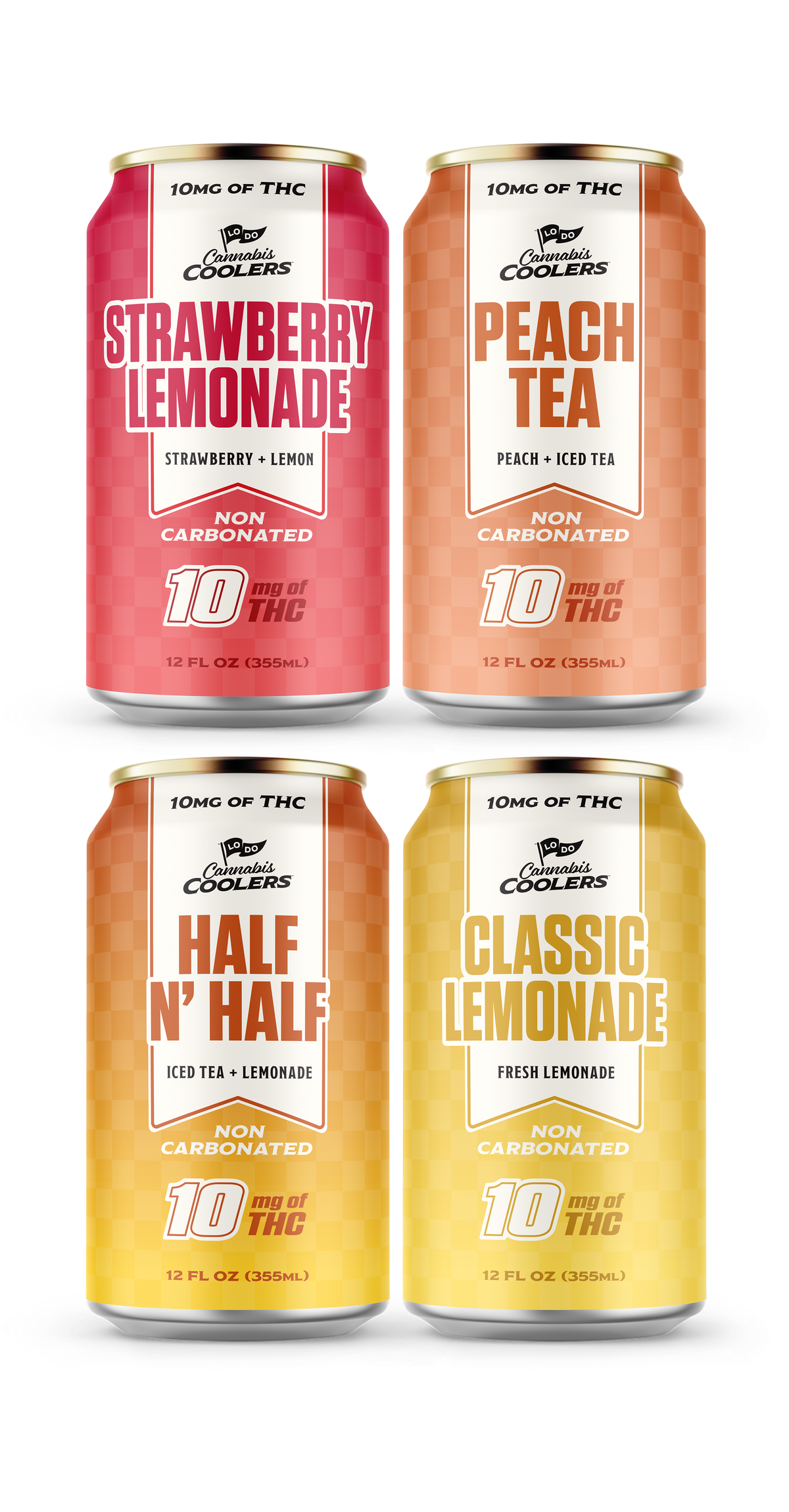 LoDo Cannabis Coolers - 4 Flavors