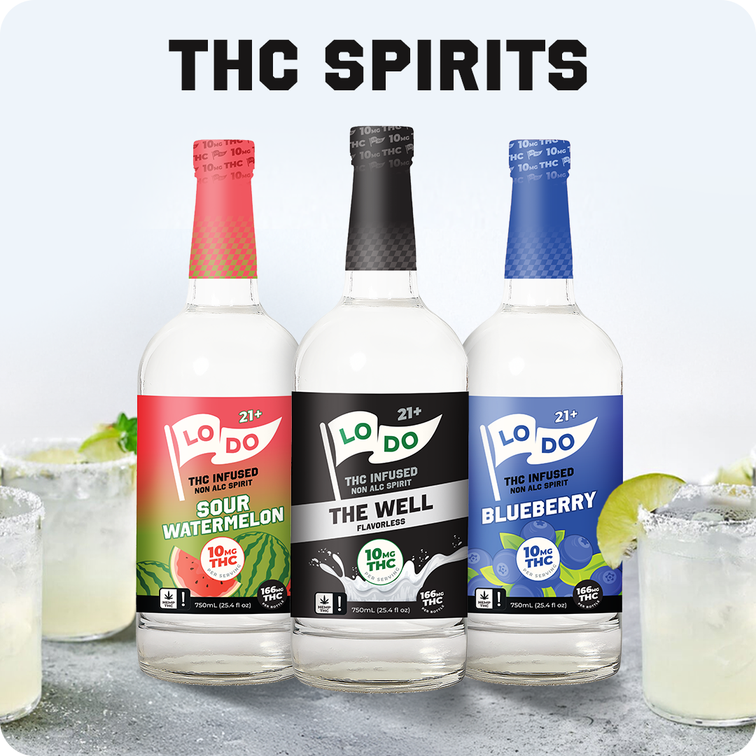 Three fifths of THC spirits